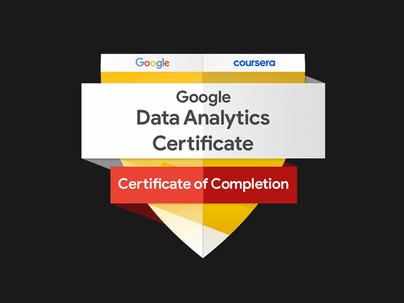 Google Data Analytics Professional Certificate
