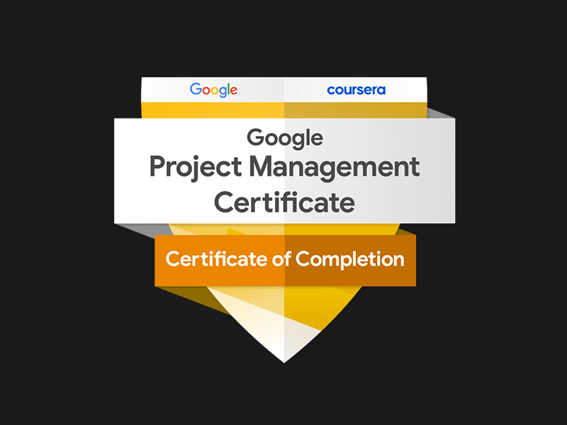 Google Project Management Professional Certificate