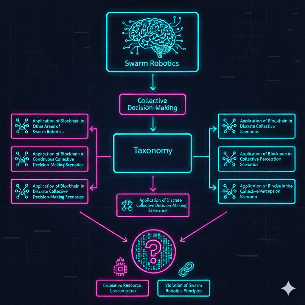 A Survey of Applications of Blockchain in Collective Decision-Making Scenarios in Swarm Robotics