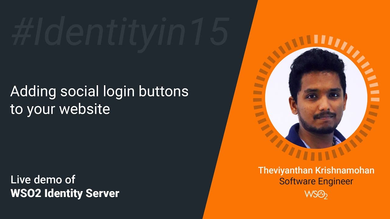 Adding social login buttons to your website